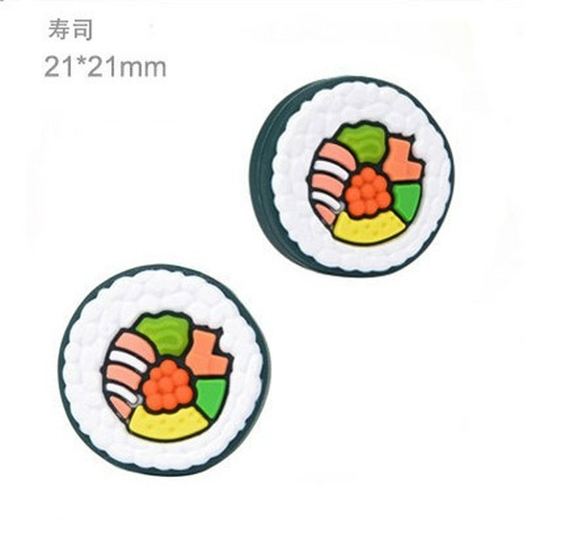 Al por mayor 100 piezas de burbujas de chorro de burbujas, fruta animal silicona de bricolaje bolsillo de bolsas de bolsillo jdc-diy-zhis006