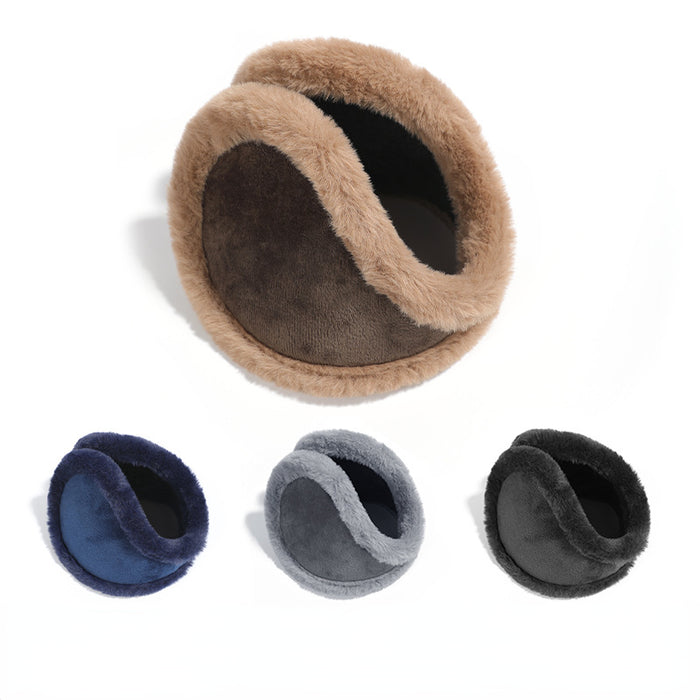 Wholesale Earmuff Plush Windproof and Cold Resistant Warmth MOQ≥2 JDC-EF-ShenD007