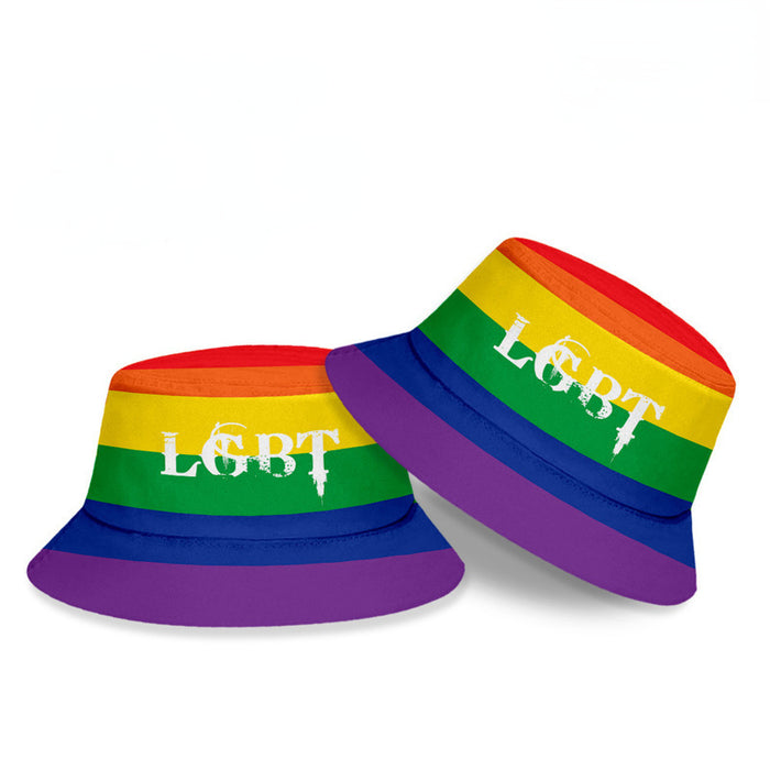 Sombrero de impresión LGBT al por mayor Sombrero estudiante de estudiante JDC-FH-QXIN001