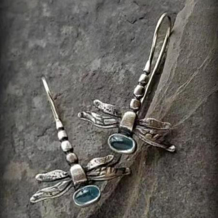 Wholesale Earrings Alloy Dragonfly JDC-ES-Hechen001