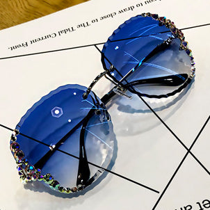 Wholesale Sunglasses Glass Lens Metal Frame MOQ≥2 JDC-SG-QingT010