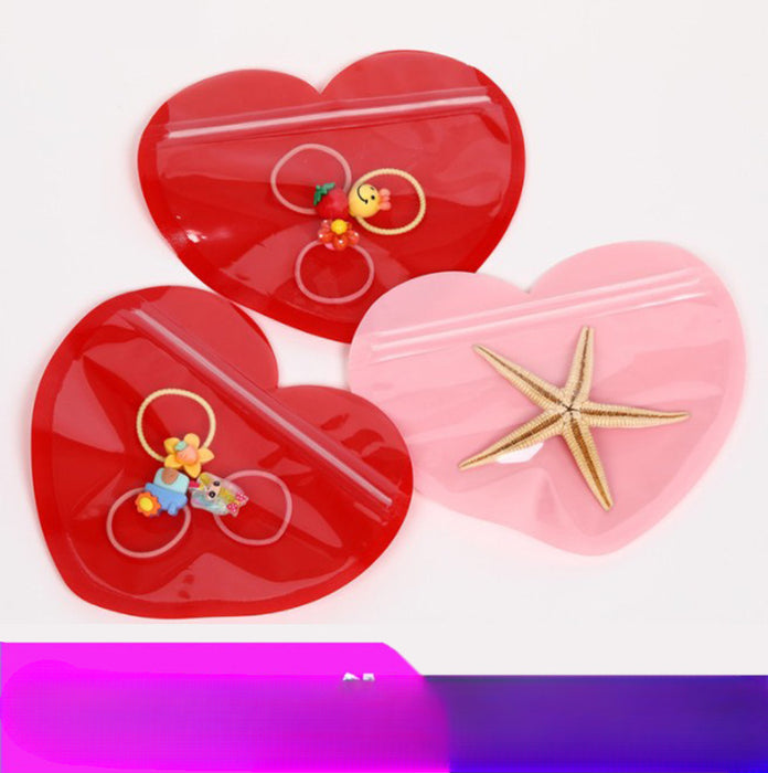 Wholesale 10pcs Heart Shaped Gift Bags JDC-GB-BaXing001