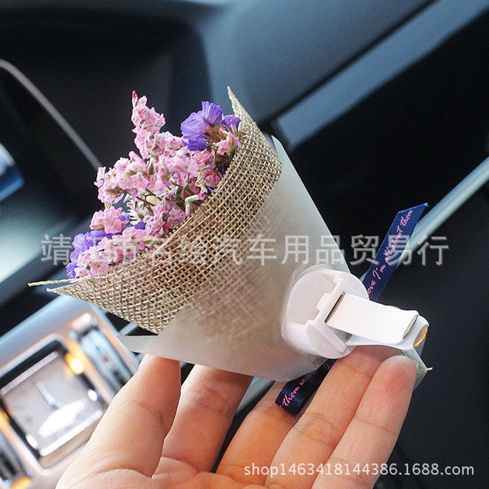 Accesorios al por mayor de automóviles de flores secas Clip de perfume MOQ≥2 JDC-CA-MHUI001