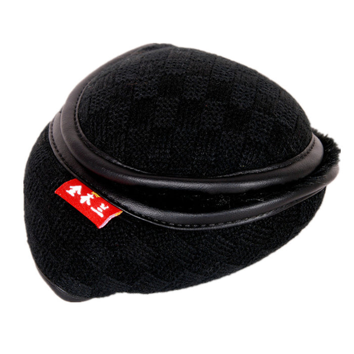 Wholesale Earmuffs Plush Back Wear Foldable Warm Knitted JDC-EF-JinML002