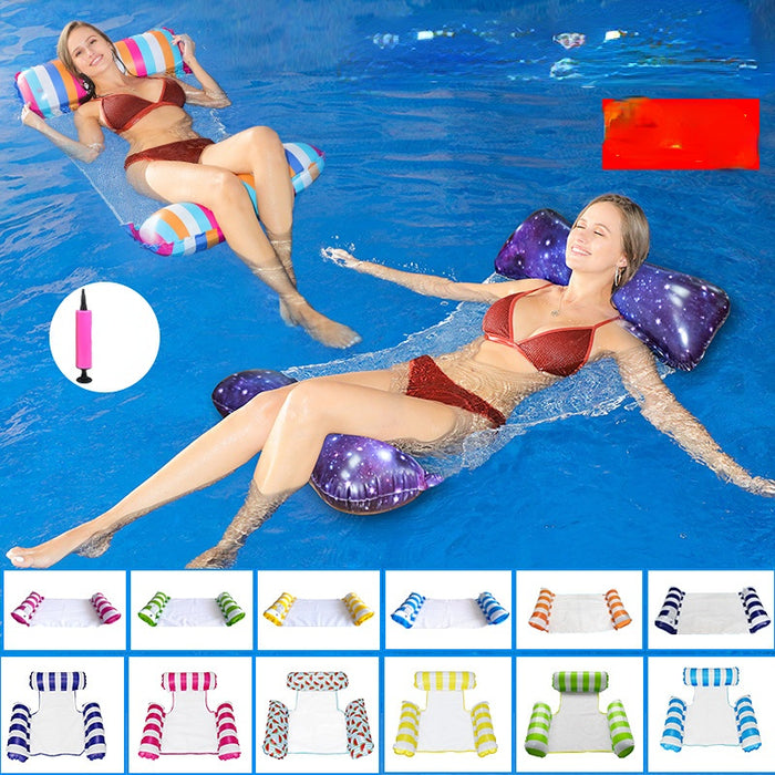 Wholesale Inflatable Hammock Water Play Inflatable Foldable Backrest JDC-FT- myang003