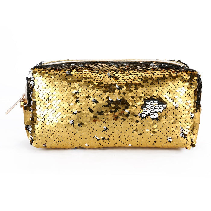 Wholesale Hand Zipper Cosmetic Bag Sequin Bag Student Coin Purse JDC-WT-SMS002