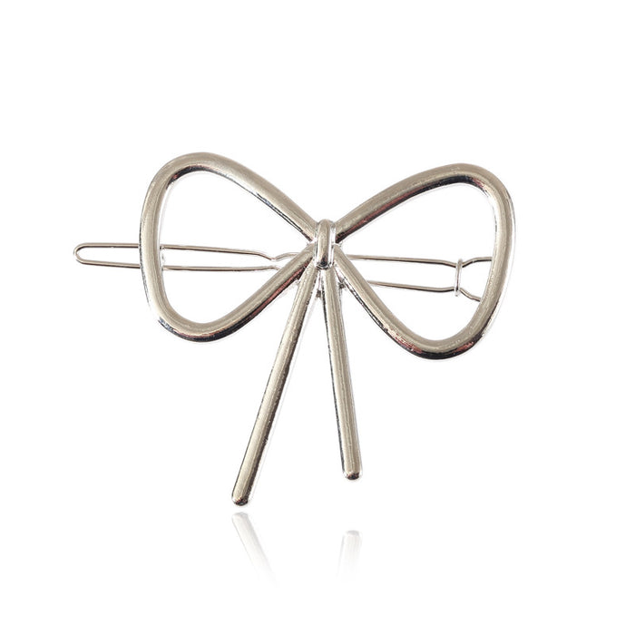 Wholesale Hair Clips Alloy Plating Bow JDC-HC-Jingjie020