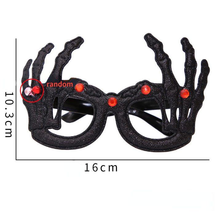 Wholesale Glasses Spider Pumpkin Kids Party Decorations Ghost Funny Halloween MOQ≥2 JDC-DCN-ZhouH002