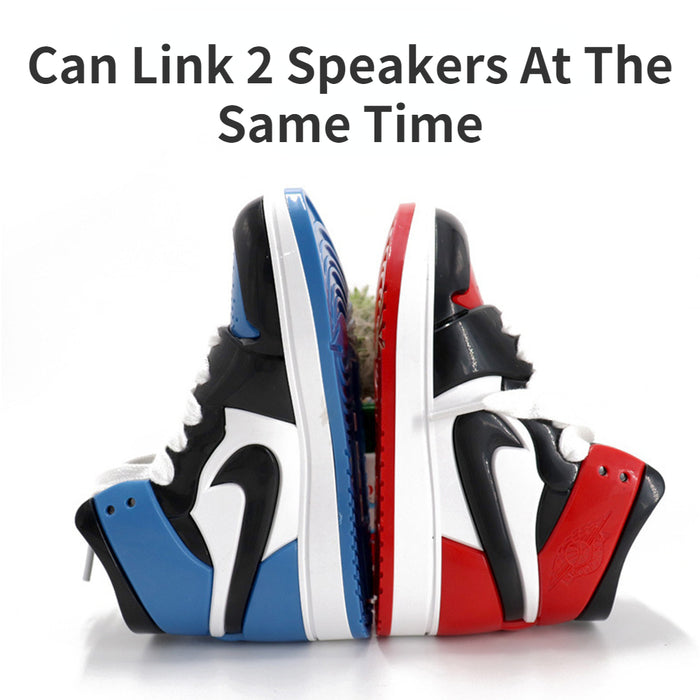 Wholesale USB Charging Sneakers Speaker Portable Card Bluetooth 32GB Speaker JDC-SR-JYH001
