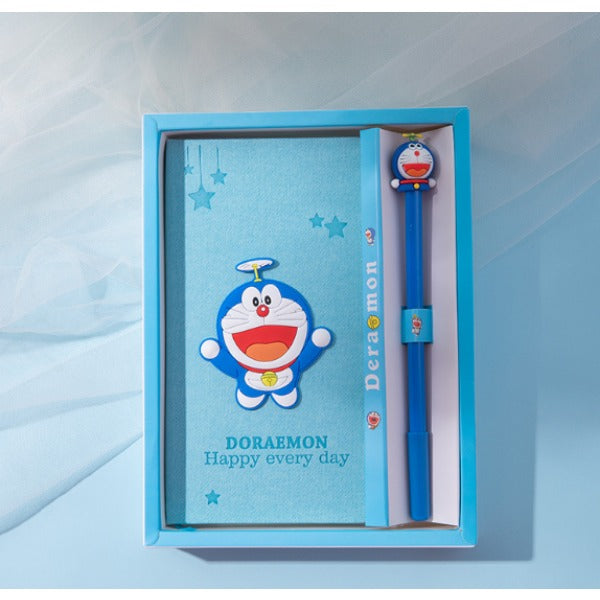 Wholesale Notebook Paper Cute Cartoon Ballpoint Pen Gift Set (S) MOQ≥2 JDC-NK-Qiniu008