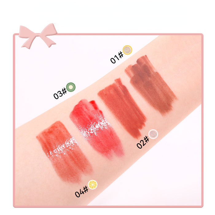 Wholesale Wave Board Sugar Is Not Easy To Dip Cup Cute Matte lip Glaze JDC-MK-YLai001