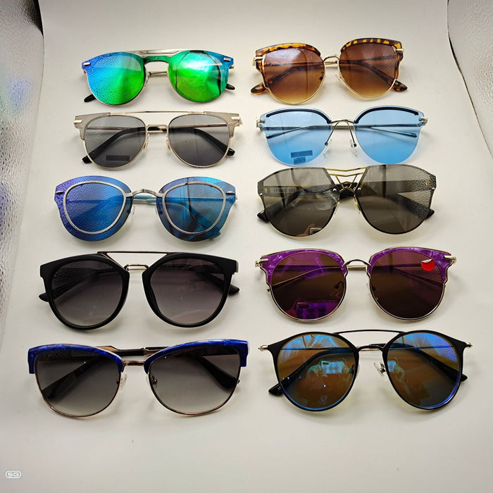 Wholesale Sunglasses AC Random Shipping Metal Frame MOQ≥2 JDC-SG-KongD002