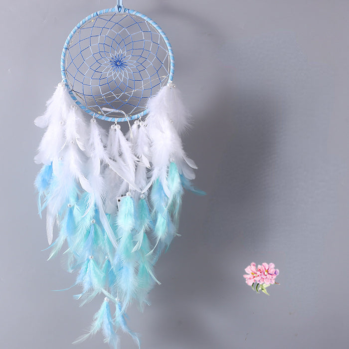 Wholesale Dream Catcher Feather Gift Clear Sky Dream Catcher JDC-DC-YuLin001