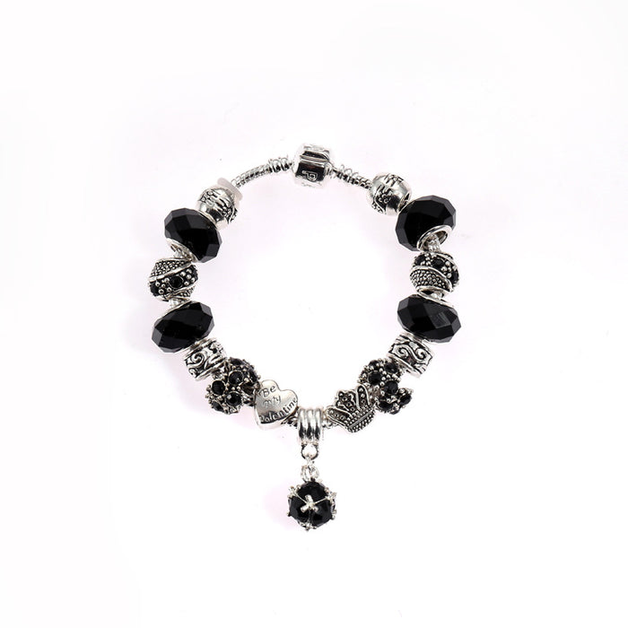 Wholesale Bracelet Alloy Glass Beads Beaded MOQ≥2 JDC-BT-YongY020