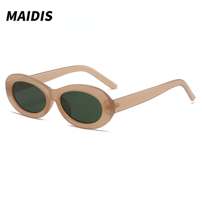 Wholesale Sunglasses AC Hip Hop Small Frame UV Protection MOQ≥2 JDC-SG-JieT003
