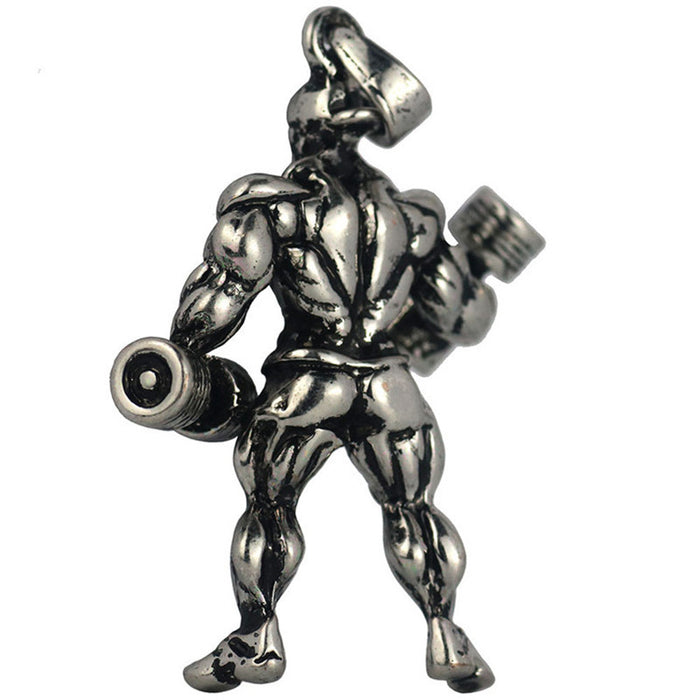 Collar de acero de acero de titanio vintage vintage al por mayor colgante de acero inoxidable jdc-ne-chenhan005