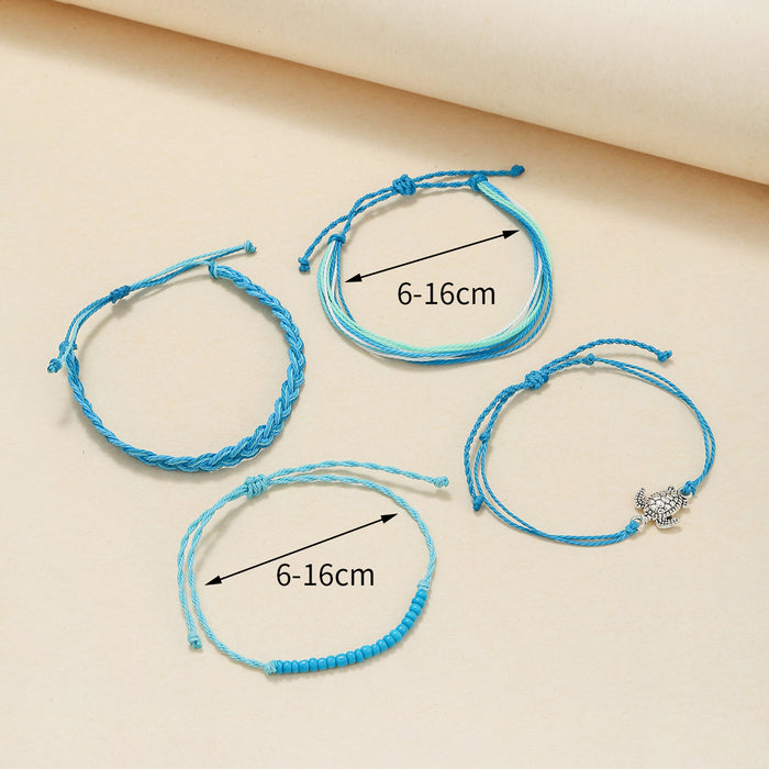 Wholesale Wave Bracelet Combination Boho Braided Wave Bracelet JDC-BT-ZengZ020
