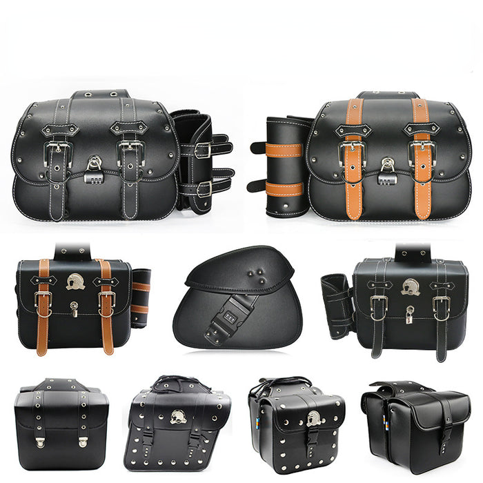 Wholesale Motorcycle Saddlebag Leather Waterproof Sun Protection Wearable JDC-MS-DYi001