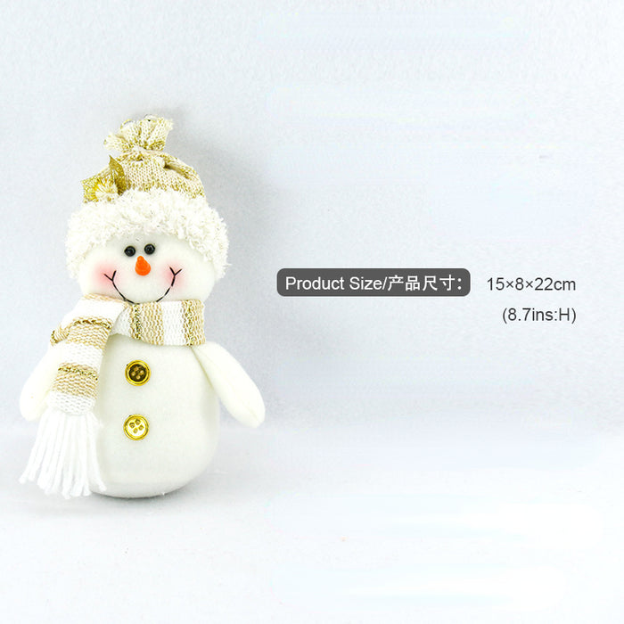 Wholesale Decorative Christmas Gnome Doll Old Man Snowman Doll JDC-DCN-YiXin002