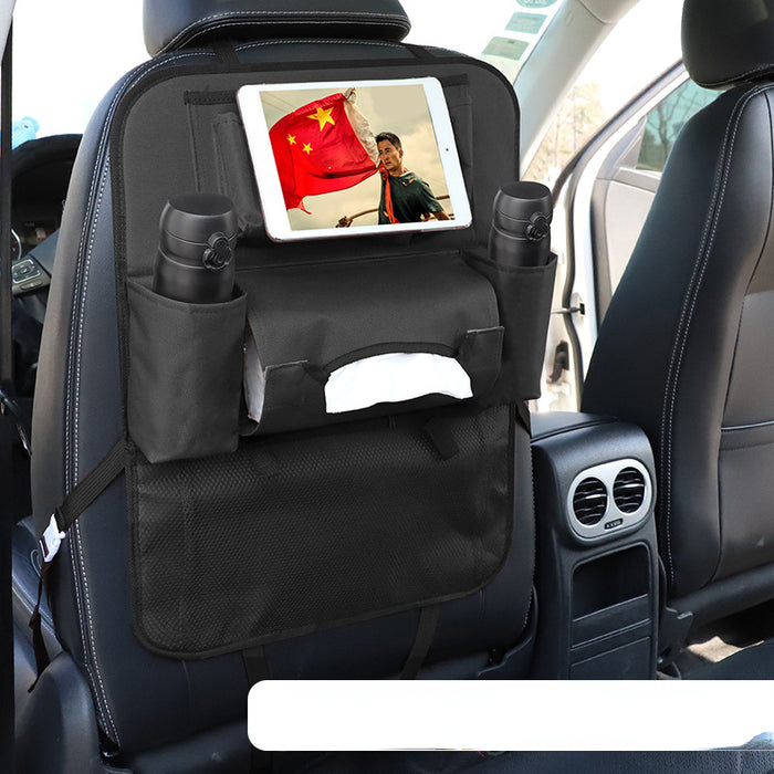 Santa de asiento de automóvil al por mayor Cartoon de tela Oxford Almacenamiento multifuncional Bolsa colgante JDC-CA-ZHCH004