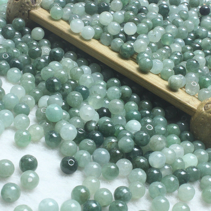 Wholesale Random 6mm Natural Jade Beads DIY Accessories JDC-DIY-XiY001