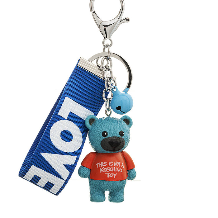 Wholesale cartoon bear key chain MOQ≥3 JDC-KC-TongY005