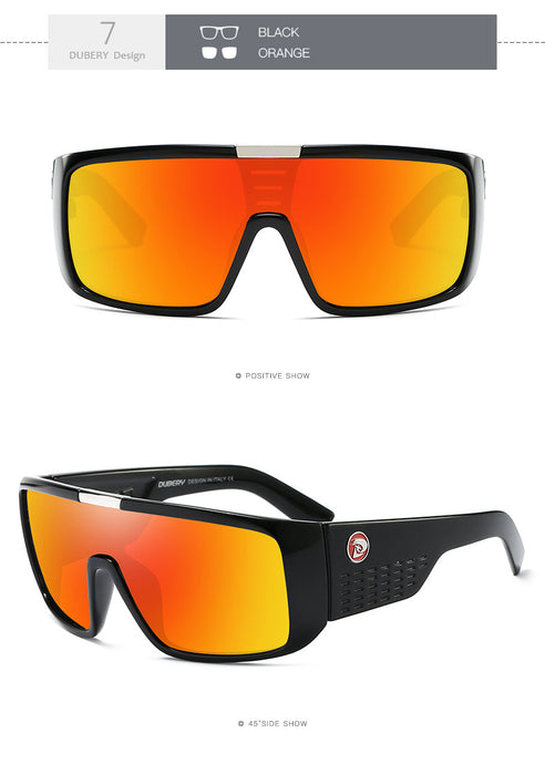Wholesale One Piece Wide Leg Cycling Sports UV Protection Sunglasses without box JDC-SG-TieP003