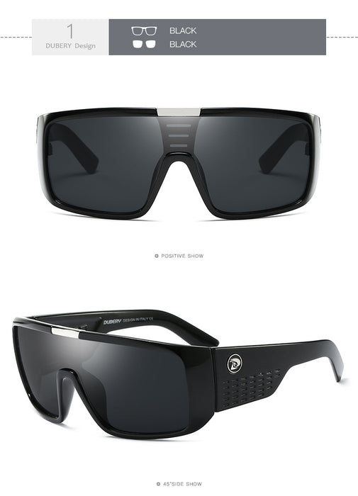 Gafas de sol de protección UV de ciclismo de pierna ancha de una pieza al por mayor sin caja JDC-SG-TIEP003