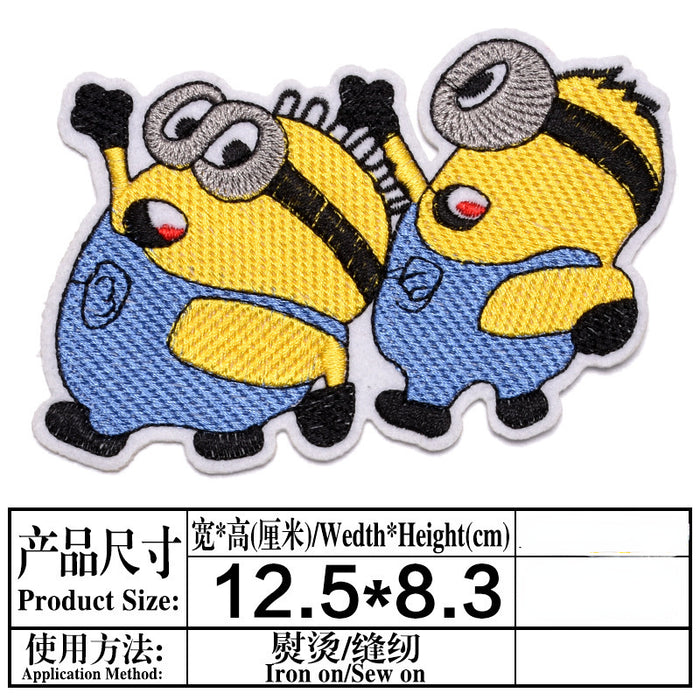 Wholesale Embroidery Cloth Patch Embroidery Badge Cartoon (M) JDC-EBY-Lide008
