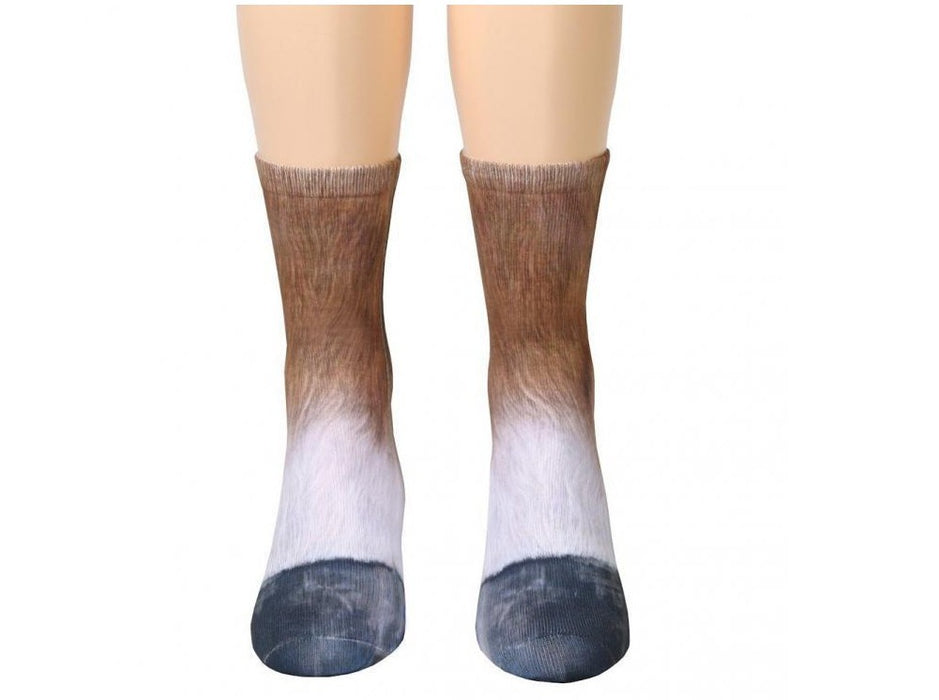 Wholesale Sock Poly Cotton Unisex Adult Animal Print JDC-SK-ZJWL002