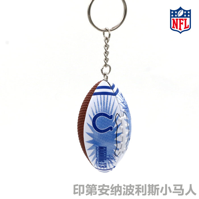 Wholesale Keychain PVC PU American Football Periphery Rugby MOQ≥5 JDC-KC-QPH003