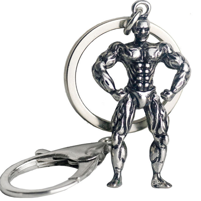 Wholesale Keychains Alloy Muscle Guy Fitness JDC-KC-Chenhan001
