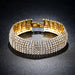 Jewelry WholesaleWholesale Rhinestone Bracelet versatile gold JDC-BT-MiMeng033 Bracelet 米萌 %variant_option1% %variant_option2% %variant_option3%  Factory Price JoyasDeChina Joyas De China