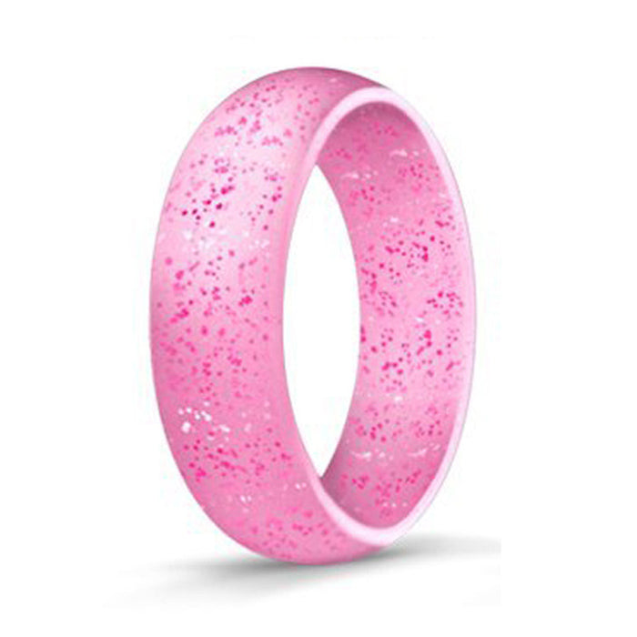 Wholesale Ring Silicone Shiny Silicone Yoga Ring JDC-RS-ZhiS004
