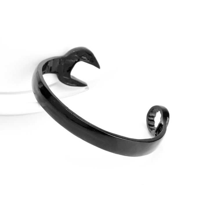 Pulsera de apertura de metal de marea de pulsera de la pulsera de la pulsera retro del alma para la marca JDC-BT-Angj003