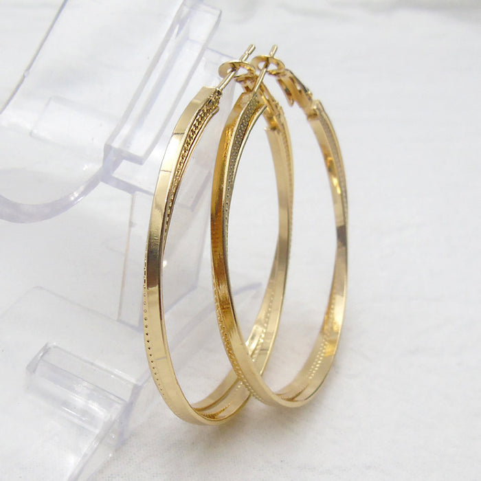 Wholesale Earrings Alloy Zircon Statemente Nightclub MOQ≥2 JDC-ES-LanT022