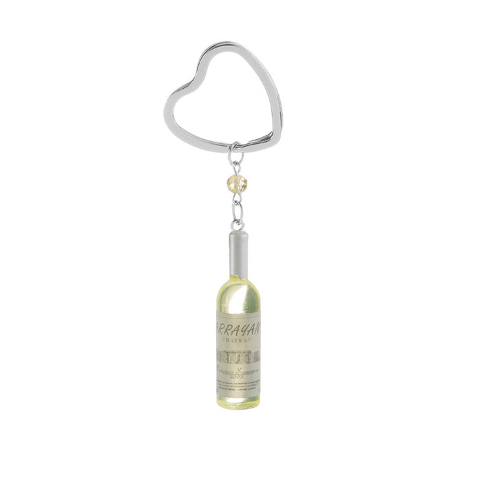 Wholesale wine bottle keychain pendant  MOQ≥2 JDC-KC-ZJ010
