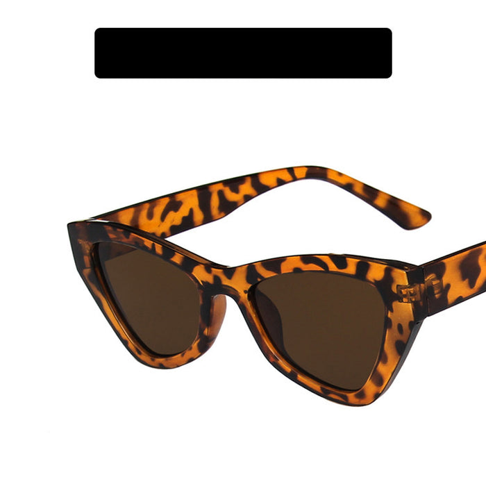 Wholesale Sunglasses Resin Retro Cat Eye UV Protection JDC-SG-ShiM001