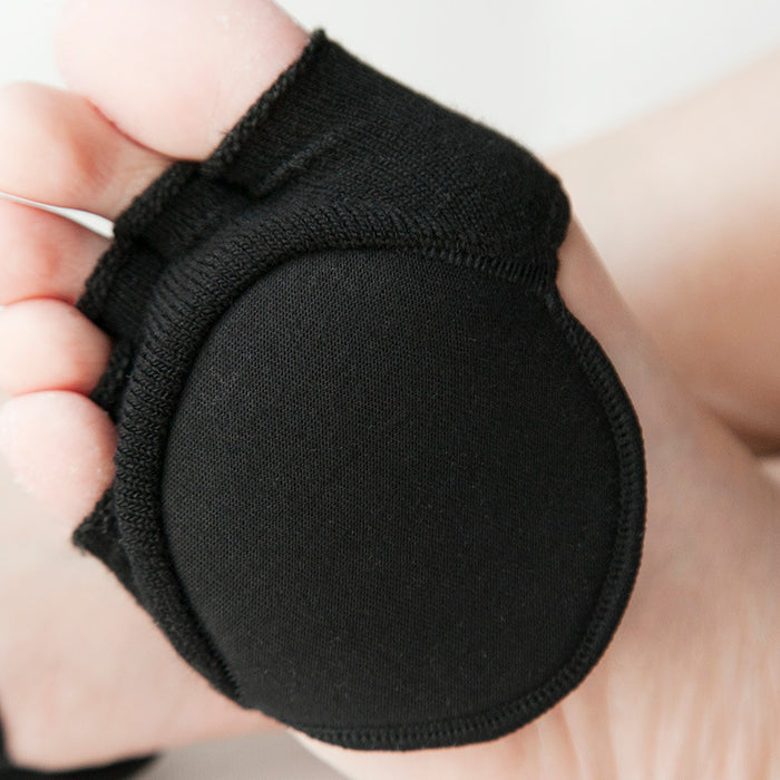 Wholesale front half-foot socks slingback socks five-finger socks fiber foot pads non-slip JDC-SK-QTIAN001