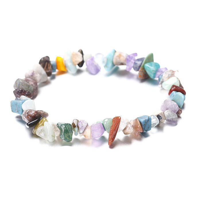 Wholesale Bracelet  Acrylic Natural Crystal Gravel MOQ≥2 JDC-BT-HanX001