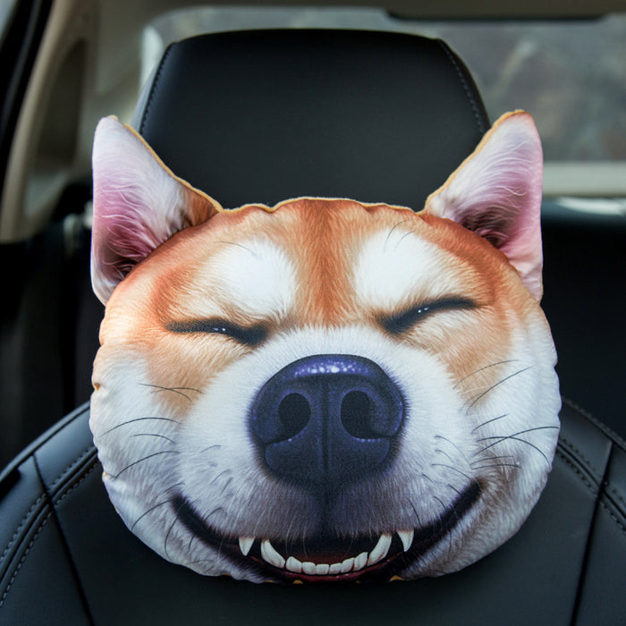 Wholesale Car Accessories Polyester PP Cotton Dog Car Seat Headrest JDC-CA-Donglej001