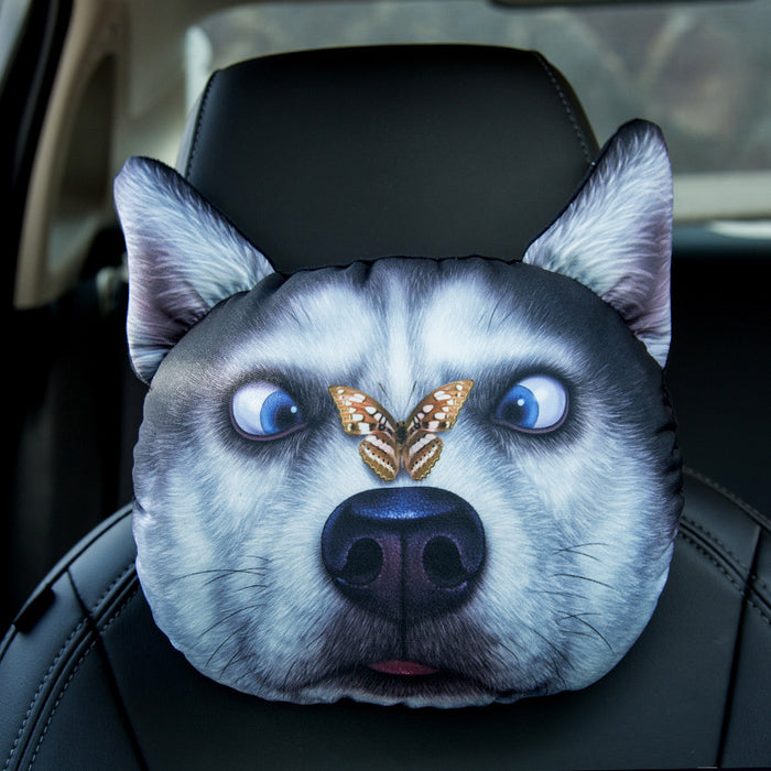 Wholesale Car Accessories Polyester PP Cotton Dog Car Seat Headrest JDC-CA-Donglej001