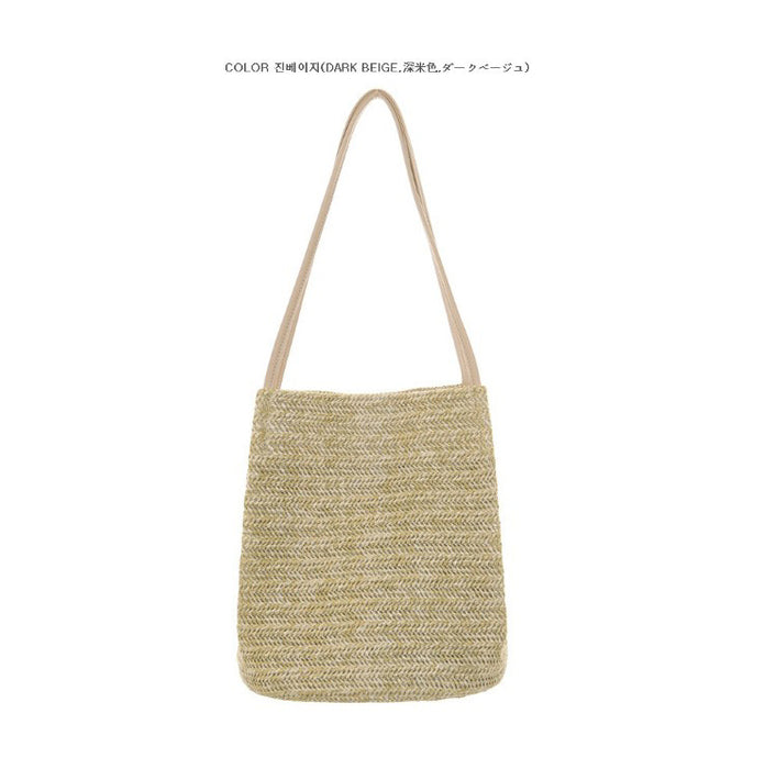 Wholesale Shoulder Bag PU Straw JDC-SD-Chunmei009