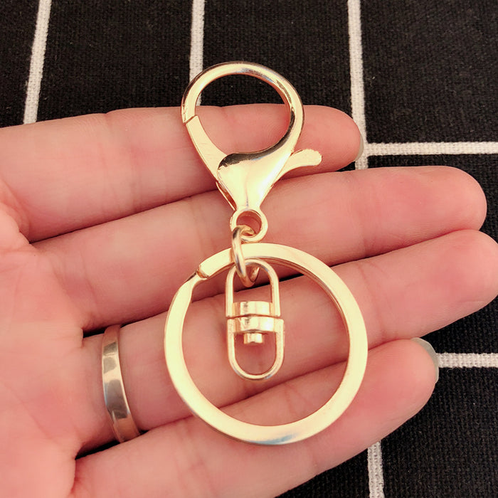 Wholesale Bulk Keychains Metal DIY Easy Keychain With Chain MOQ≥2 JDC-KC-ManM057