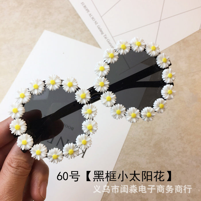Jewelry WholesaleWholesale flower seaside sunglasses JDC-SG-GuiM007 Sunglasses 闺淼 %variant_option1% %variant_option2% %variant_option3%  Factory Price JoyasDeChina Joyas De China