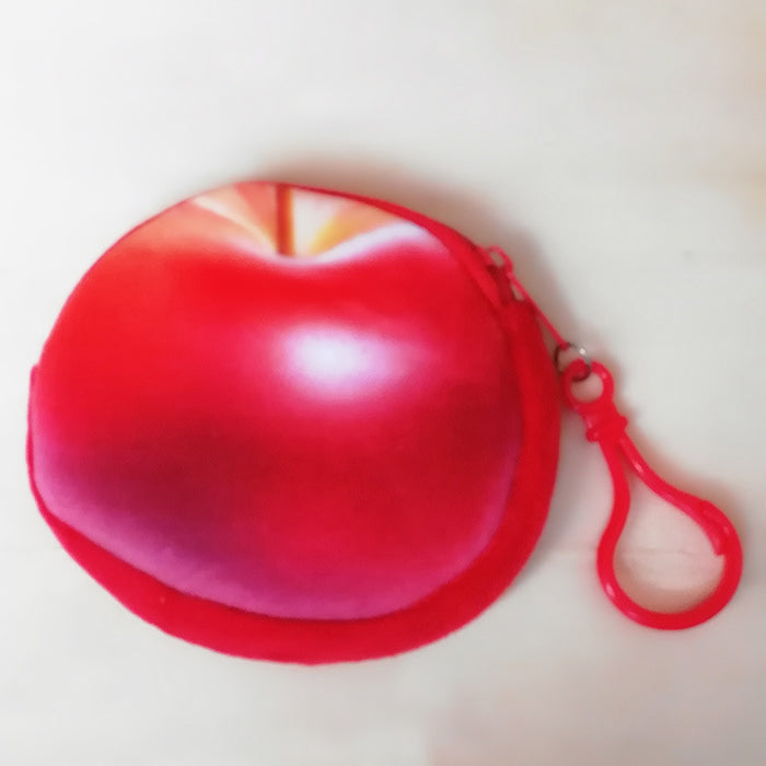 Wholesale Simulation Fruit Hook Bag Throwing Plush Toys Children's Coin Purse JDC-WT-YueC005
