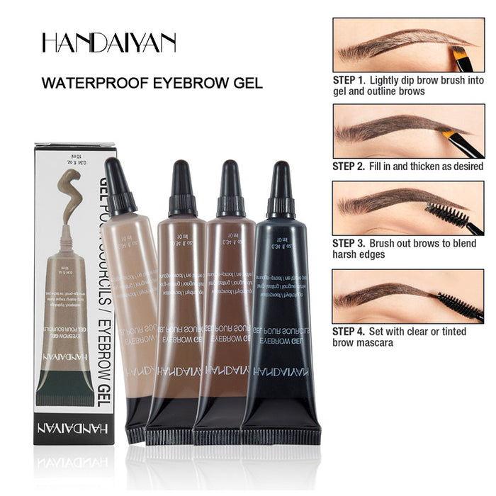Wholesale eyebrow dye GEL eyebrow gel waterproof styling JDC-EY-HDY009
