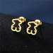 Jewelry WholesaleWholesale Gold Stainless Steel Earrings Set JDC-ES-MINGM030 Earrings 敏萌 %variant_option1% %variant_option2% %variant_option3%  Factory Price JoyasDeChina Joyas De China