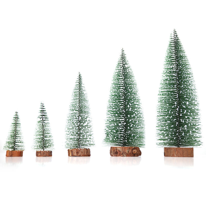 Wholesale Christmas Decoration Ornament White Christmas Pine Needle Tree JDC-DCN-HB011
