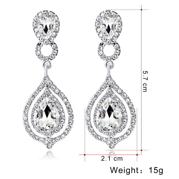 Jewelry WholesaleWholesale alloy diamond earrings JDC-ES-GSDB021 Earrings 丹比华比 %variant_option1% %variant_option2% %variant_option3%  Factory Price JoyasDeChina Joyas De China